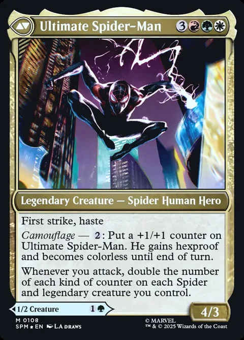 Miles Morales // Ultimate Spider-Man – Rückseite