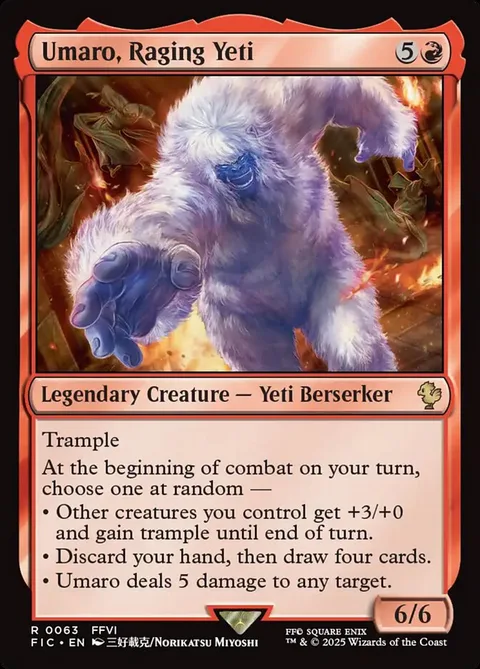 Umaro, Raging Yeti