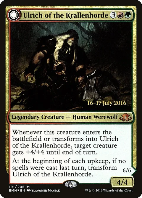 Ulrich of the Krallenhorde / Ulrich, Uncontested Alpha