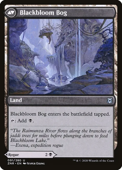 Blackbloom Rogue // Blackbloom Bog – Rückseite