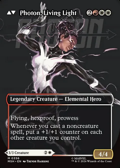 Monica Rambeau // Photon, Living Light – Rückseite