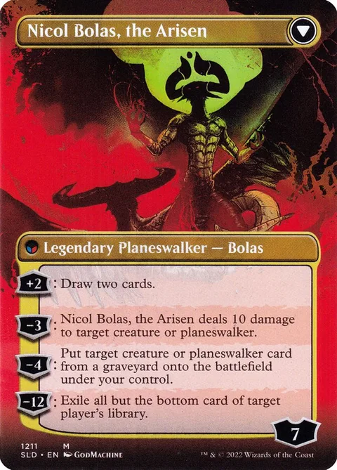 Nicol Bolas, the Ravager // Nicol Bolas, the Arisen – Rückseite