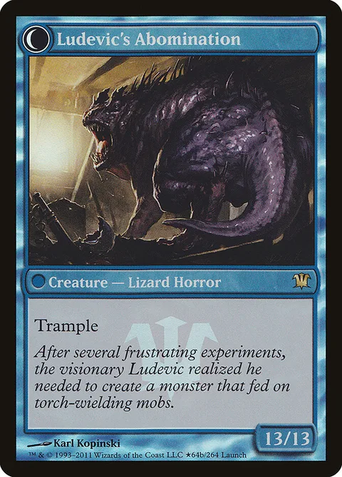 Ludevic's Test Subject / Ludevic's Abomination – Rückseite