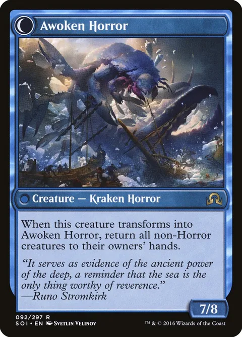 Thing in the Ice / Awoken Horror – Rückseite