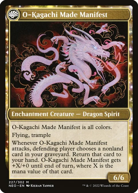 The Kami War // O-Kagachi Made Manifest – Rückseite