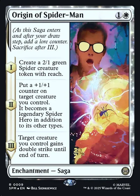 Origin of Spider-Man