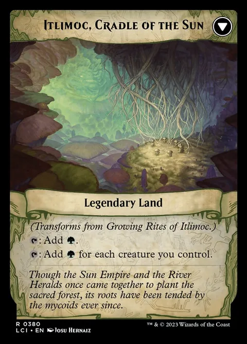 Growing Rites of Itlimoc / Itlimoc, Cradle of the Sun – Rückseite