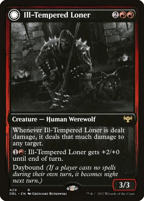 Ill-Tempered Loner // Howlpack Avenger – Vorderseite