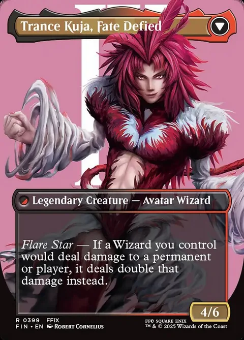 Kuja, Genome Sorcerer // Trance Kuja, Fate Defied – Rückseite