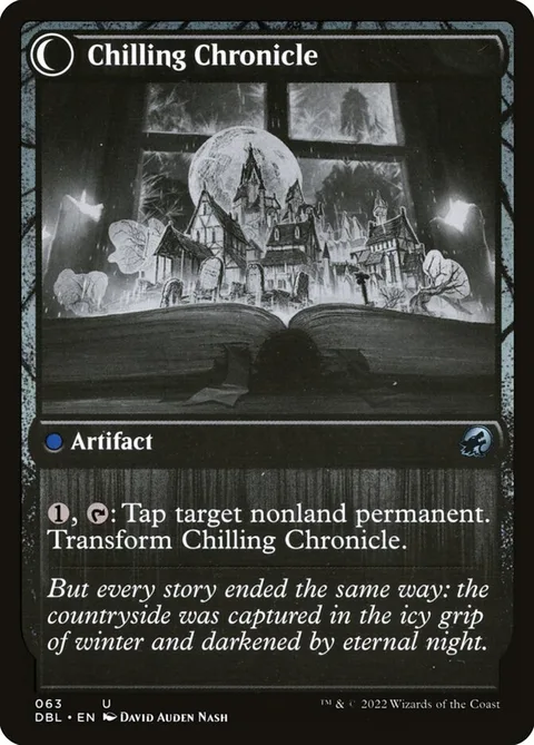 Mysterious Tome // Chilling Chronicle – Rückseite