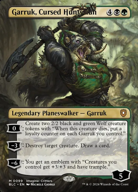 Garruk, Cursed Huntsman Emblem