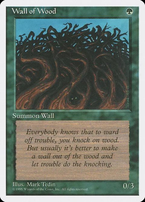 Wall of Wood
