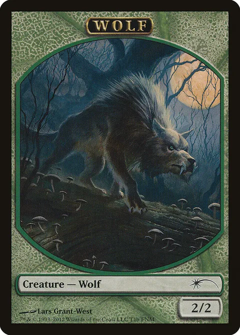 Human/Wolf Token – Rückseite
