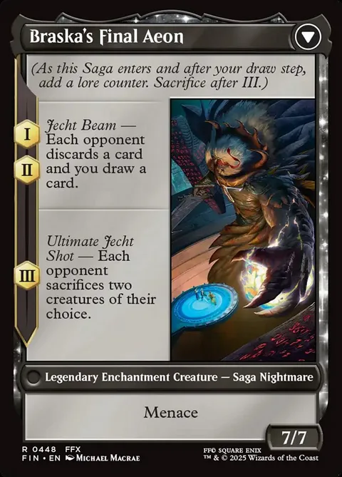 Jecht, Reluctant Guardian // Braska's Final Aeon – Rückseite
