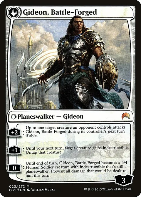 Kytheon, Hero of Akros // Gideon, Battle-Forged – Rückseite