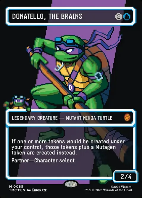 Donatello, the Brains