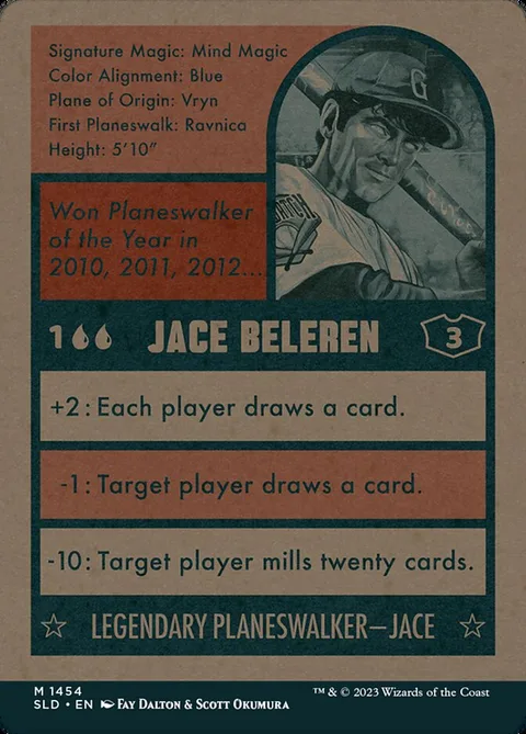 Jace Beleren – 裏面