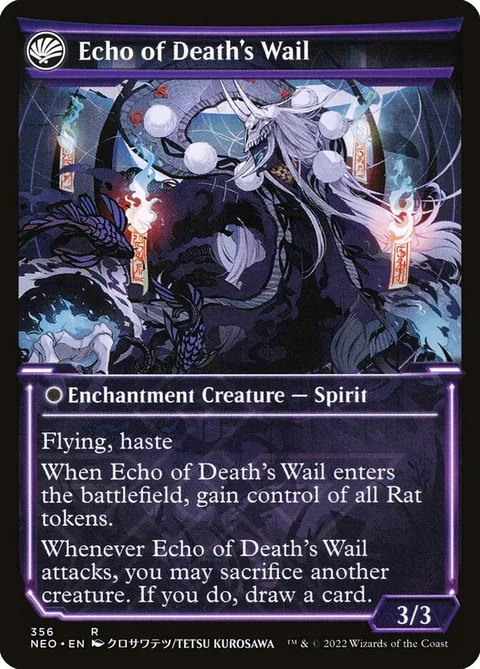 Tribute to Horobi // Echo of Death's Wail – Rückseite