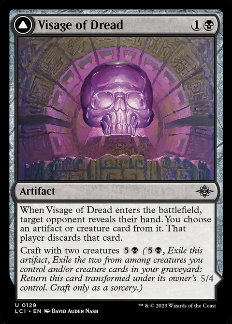 Visage of Dread // Dread Osseosaur – Vorderseite