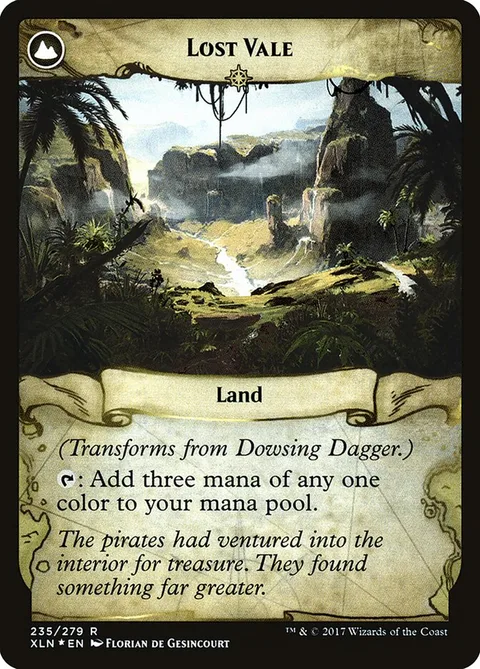 Dowsing Dagger / Lost Vale – Achterkant