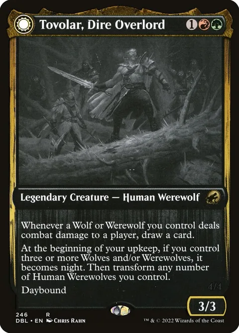 Tovolar, Dire Overlord // Tovolar, the Midnight Scourge