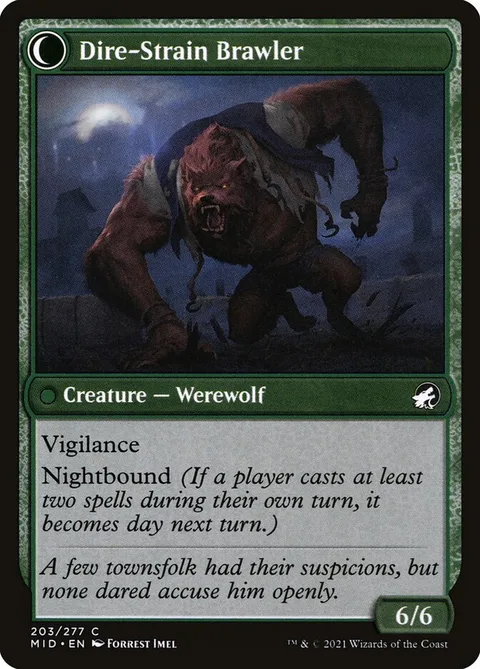 Tireless Hauler // Dire-Strain Brawler – Rückseite