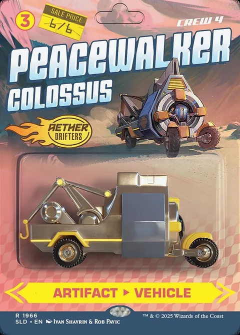 Peacewalker Colossus – Vorderseite