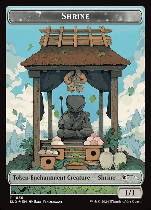 Shrine Token (Colorless 1/1)