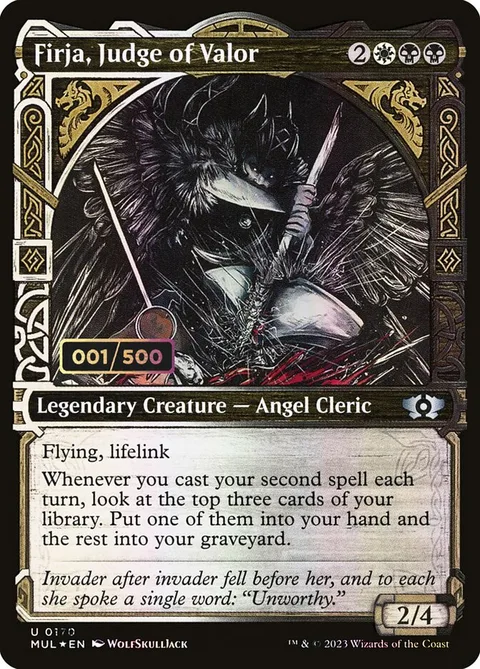 Firja, Judge of Valor