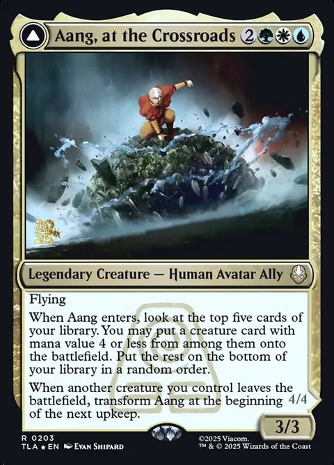 Aang, at the Crossroads // Aang, Destined Savior