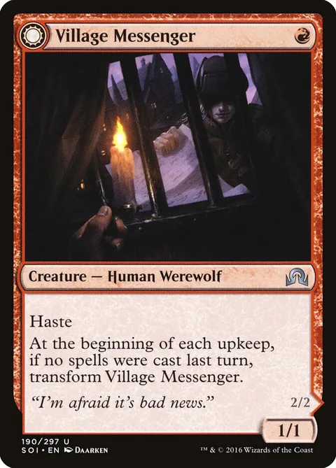Village Messenger / Moonrise Intruder