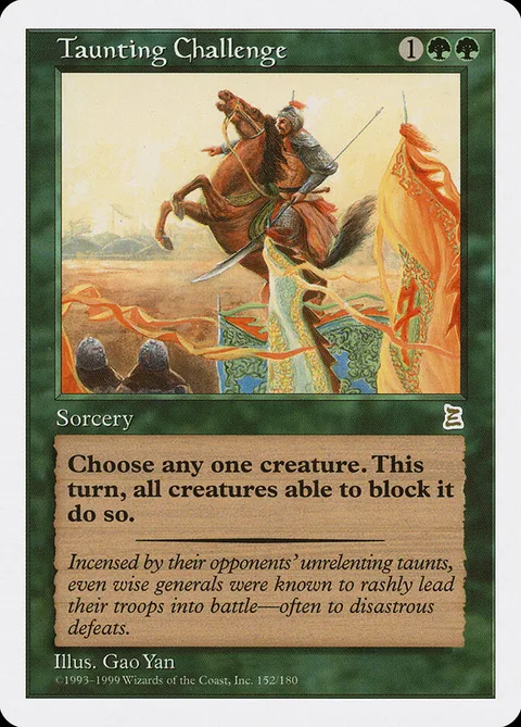 Taunting Challenge