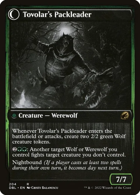 Tovolar's Huntmaster // Tovolar's Packleader – Rückseite