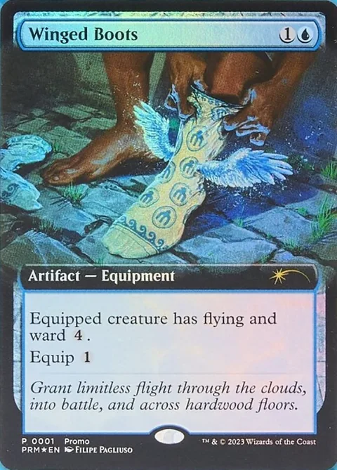 Winged Boots