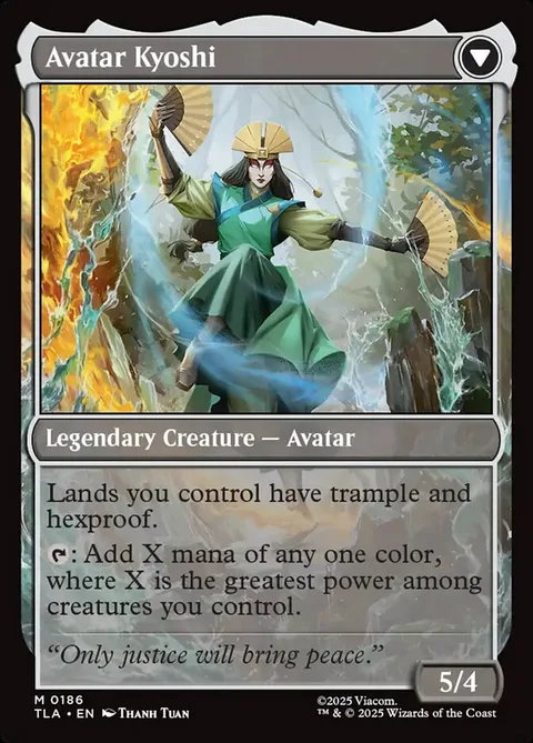 The Legend of Kyoshi // Avatar Kyoshi – Rückseite