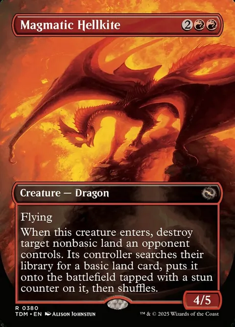 Magmatic Hellkite – Vorderseite