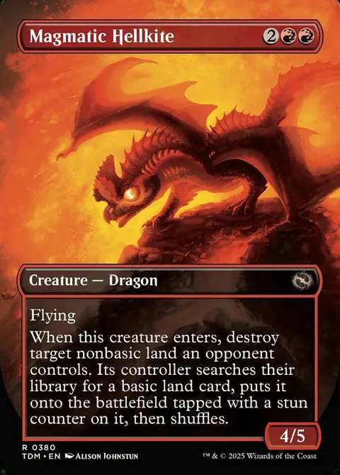 Magmatic Hellkite – Rückseite
