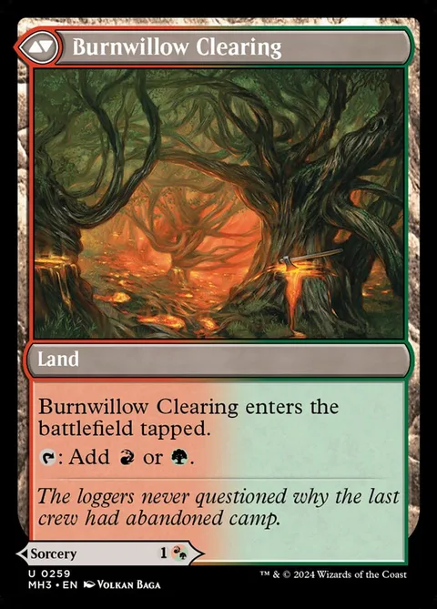 Stump Stomp // Burnwillow Clearing – Rückseite