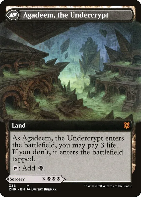 Agadeem's Awakening // Agadeem, the Undercrypt – Rückseite