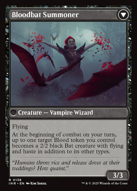 Voldaren Bloodcaster // Bloodbat Summoner – Rückseite