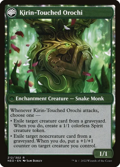 Teachings of the Kirin // Kirin-Touched Orochi – Rückseite