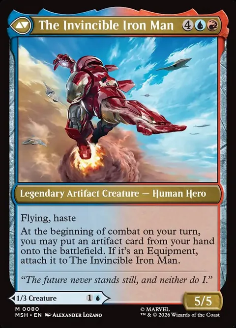 Tony Stark // The Invincible Iron Man – Rückseite