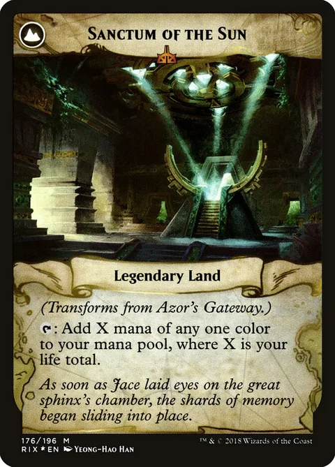 Azor's Gateway // Sanctum of the Sun – Rückseite