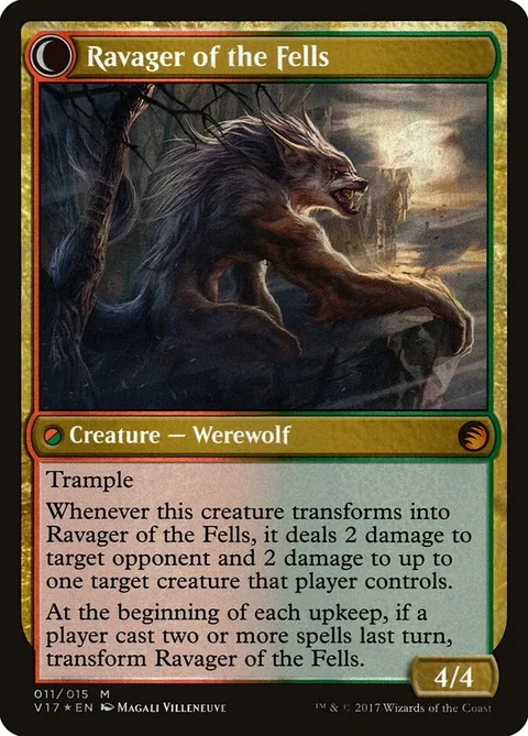 Huntmaster of the Fells / Ravager of the Fells – Rückseite