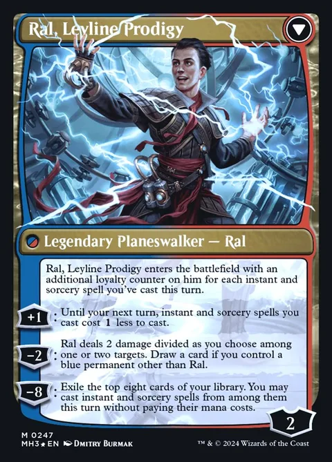 Ral, Monsoon Mage // Ral, Leyline Prodigy – Rückseite