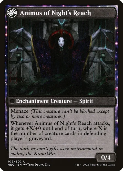 The Long Reach of Night // Animus of Night's Reach – Back