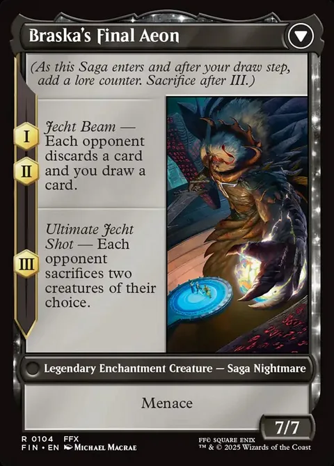 Jecht, Reluctant Guardian // Braska's Final Aeon – Rückseite