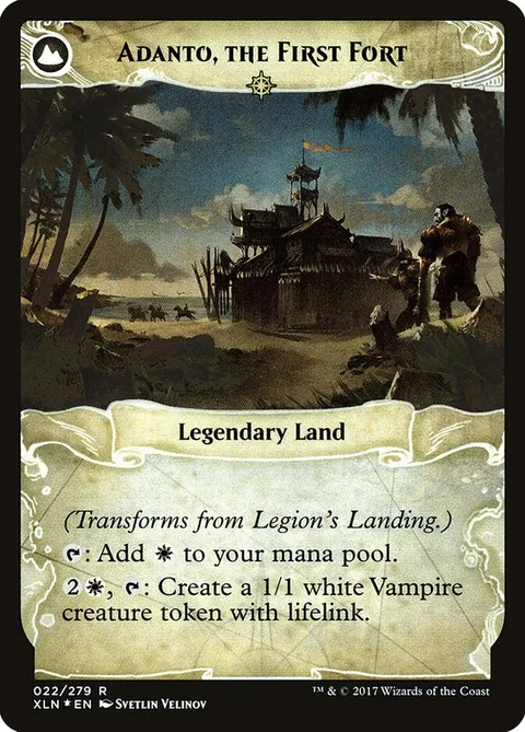 Legion's Landing / Adanto, the First Fort – Rückseite