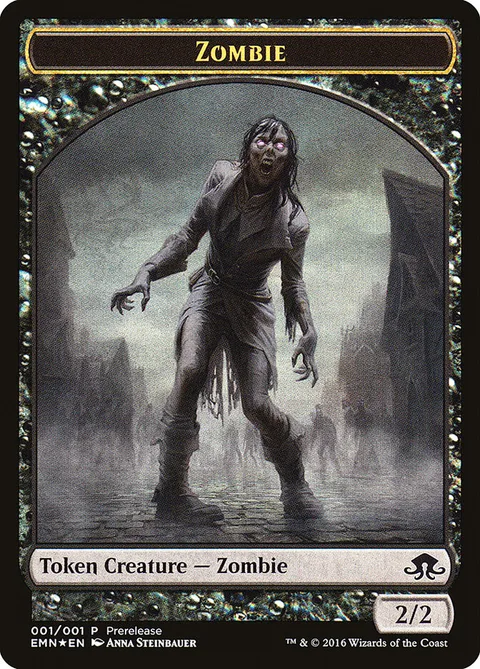 Zombie Token (Black 2/2) – 裏面