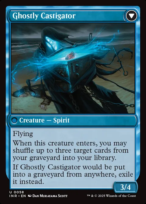 Covetous Castaway // Ghostly Castigator – Rückseite